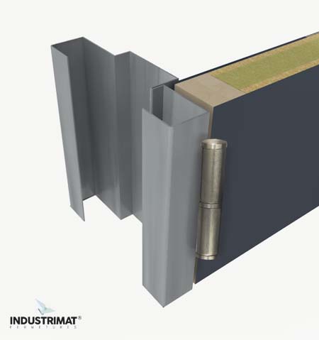 Porte cf 2h bois